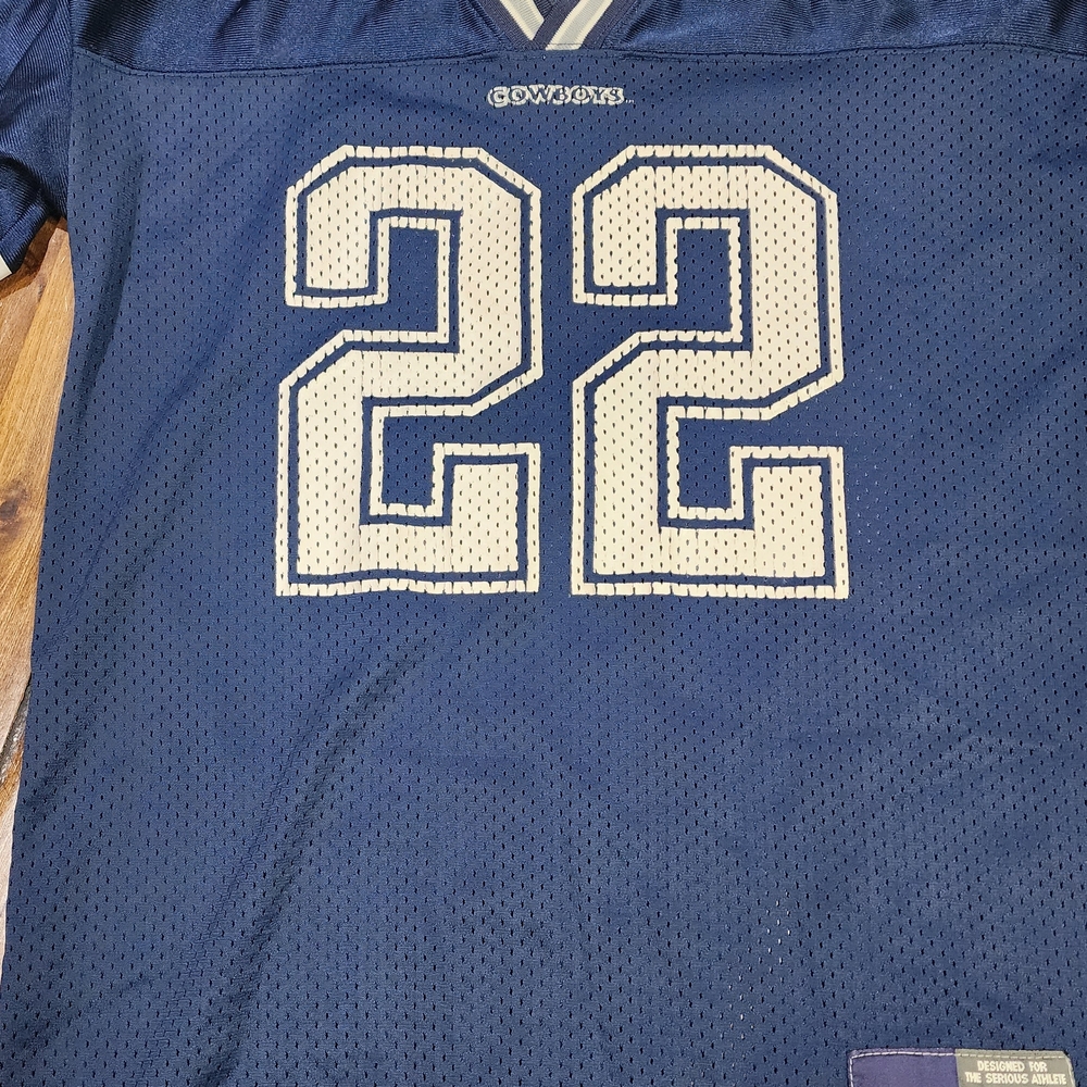 Vintage 1995 Starter Emmitt Smith Jersey Dallas Cowboys Mesh Small